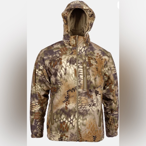 Kryptek’s Vellus fleece Jacket Camo XL Brand NEW - Picture 2 of 12